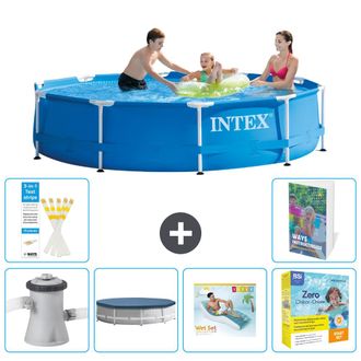 Intex Piscina Con Estructura Redonda - 305x76 Cm - 7-piezas S309