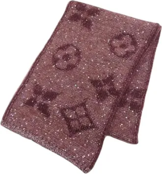 Louis Vuitton Pre-owned Scarves, female, Red, Size: ONE SIZE Pre-owned Stole