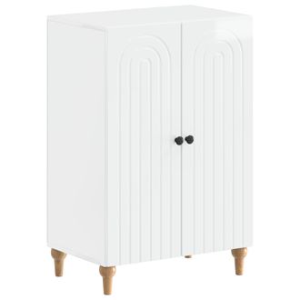 vidaXL Armario Zapatero Alkmaar 59,5 X 39,5 X 90 Cm Blanco Brillante Vidaxl