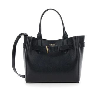 Tom Ford Tassen, Dames, Zwart, ONE Size, Leer, Audrey Kleine Handtas