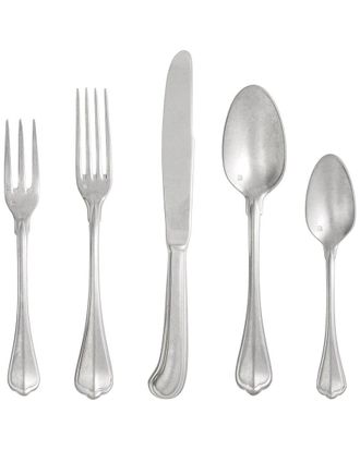 Fortessa San Marco Antiqued 20Pc Flatware Set