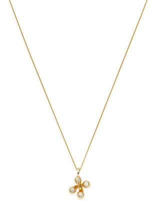 Missoma X The Flag Twins Atom 18kt Gold Vermeil Necklace - One Size