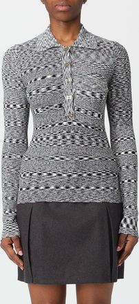 Ganni Polo in maglia di viscosa Ganni