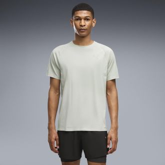 Puma T-shirt da running in tri-Blend VELOCITY da uomo, Abbigliamento, Verde, 3XL