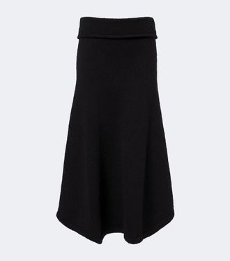Aya Muse Ken cotton midi skirt