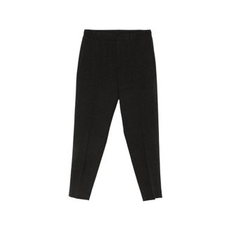 Tagliatore Textured Slim-fit Trousers