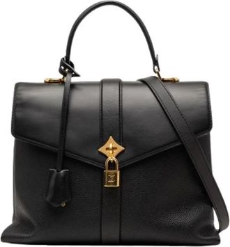 Louis Vuitton Pre-owned The Rose Des Vent - Dames - Vintage Handtas - Zwart - ONE Size - Leer - Vintage