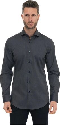 HUGO BOSS Hombre, Camisas, Azul, Talla: 2XL