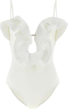 Zimmermann Mujer, Trajes de ba&ntilde;o, Blanco, Talla: L