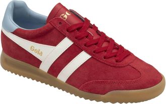Gola Womens Torpedo Trainer Sneaker In Red/off White/air