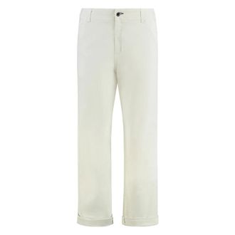 ASKK NY Askk NY, Dames, Broeken, Beige, Maat: W25 Katoen