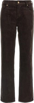 7 For All Mankind Dames, Broeken, Bruin, Maat: W24 Corduroy