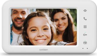 Avidsen Pantalla Adicional Compatible Con Videoportero Con Cable &Eacute;lia 2 Familias - Avidsen - 112304
