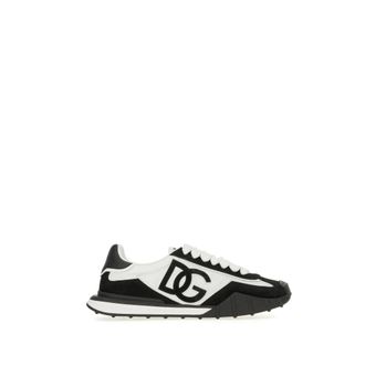 Dolce & Gabbana Sneakers, male, Black, Size: 12 US Logo Sneakers