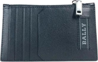 Bally Pre-owned Kaarthouder - unisex - Vintage Accessoires - Zwart - ONE Size - Leer - Vintage