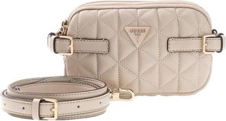 Guess Paisleigh Mini Camera Bag - Dames - Schoudertassen - Beige - ONE Size - Tassen