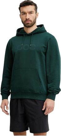 Poc Hooded Sweatshirt - Heren - Sportshirts - Groen - S - Katoen - Fitness