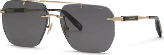 Chopard Authentieke brillen met eersteklas service - unisex - Zonnebrillen - Geel - 61 MM - Accessoires