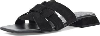 Paul Green Desire Slide Womens Sandals Black Suede : AT 7.5 (US Womens 10) M