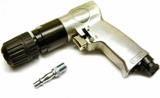 Trade Shop Aire Comprimido Atornillador Portabrocas Reversible Sin Llave 3/8 Hy 3547
