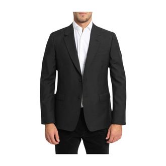 Alexander McQueen Heren, Jassen, Zwart, Maat: L Katoen