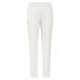 Marc Cain Dames, Broeken, Wit, Maat: XS Linnen