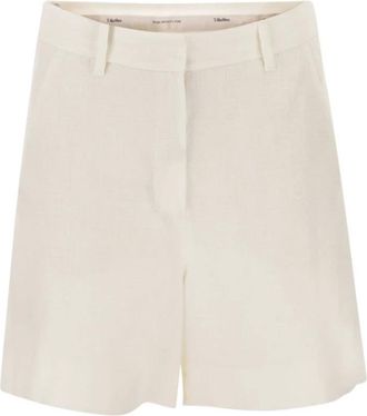 Max Mara Mujer, Pantalones cortos, Blanco, Talla: S