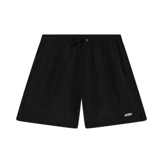Autry Beachwear, male, Black, Size: XL Nylon Short