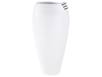 Schubiger M&ouml;bel Vase Coimbra Weiss H: 62 cm
