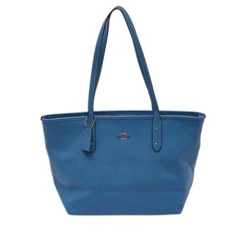 Coach Pre-owned Tote Bags, female, Blue, Size: ONE SIZE Pre-owned Leather totes