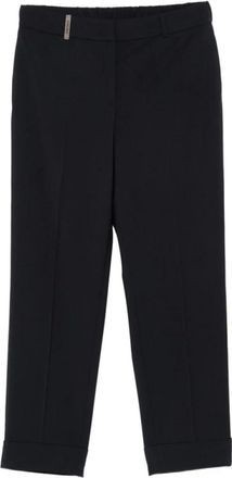 PESERICO Mujer, Pantalones, Azul, Talla: L