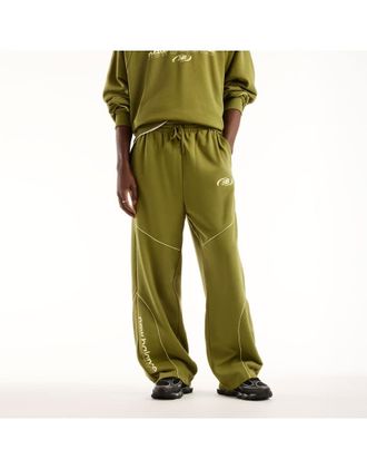 New Balance Trackside - Pantaloni in spugna verde sportivo
