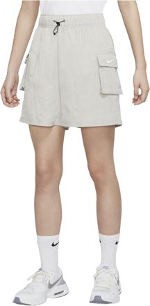 Nike (WMNS) Nike Sportswear Essential Woven High-Rise Shorts Grey DM6248-012