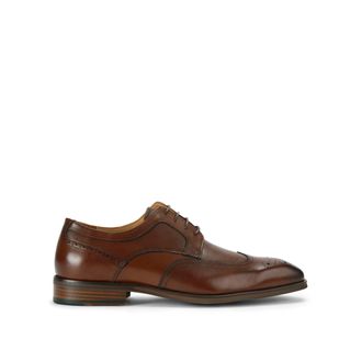 Steve Madden Mens Leather Pedleton Brown Oxfords - Tan - Size UK 8