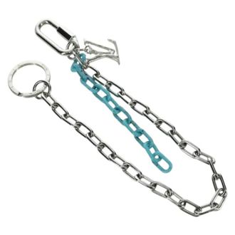 Louis Vuitton Pre-owned Accessories, female, Gray, Size: ONE SIZE Pre-owned Metal Key Ring