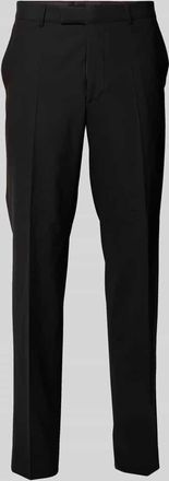 Cinque Anzughose mit B&uuml;gelfalten Modell Totti in Black, Gr&ouml;&szlig;e 102