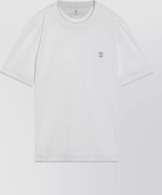 Brunello Cucinelli faux layered t shirt