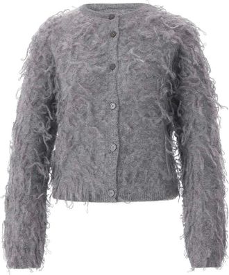 Fabiana Filippi Cardigan - - Knitwear - Donna - Grigio - M