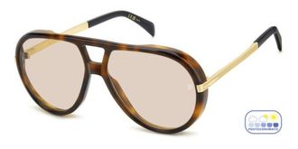 David Beckham DB 99/VOYAGER 2IK/3O Mens Sunglasses Tortoiseshell Size 61