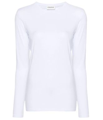 P.A.R.O.S.H. P. A.R. O.S. H. Crew-Neck Long-Sleeved T-Shirt