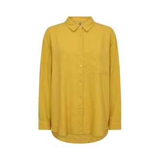 Soyaconcept Dames, Blouses & Shirts, Geel, Maat: S