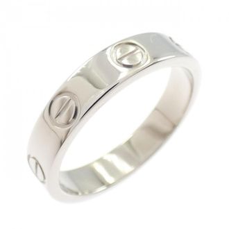 Cartier White Gold White Gold (18K) Band Ring (Pre-Owned)