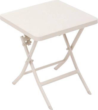 Hesperide Hesperide - Mesa Auxiliar De Jard&iacute;n Cuadrada Greensboro 40 X 40 Cm De Acero Con Tratamiento Epoxi - Hesp&eacute;ride