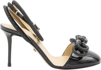Mach & Mach Black Embellished Pumps