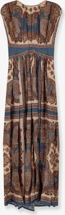 Zimmermann Vestito lungo Mahon in seta - ZIMMERMANN - gender_Woman