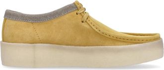 Clarks Lifestyle Schoen met Veters - Heren - Veterschoenen - Geel - 42 EU - Su&egrave;de - Schoenen