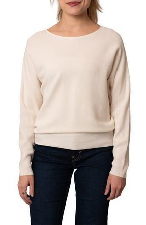 Cyrus Yummy Dolman Waffle Knit Sweater in Cream at Nordstrom Rack, Size X-Small