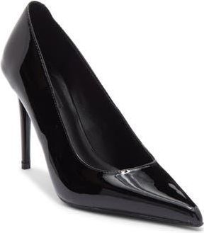 Tony Bianco Cassidy Pointed Toe Pump in Black Patent at Nordstrom Rack, Size 9.5