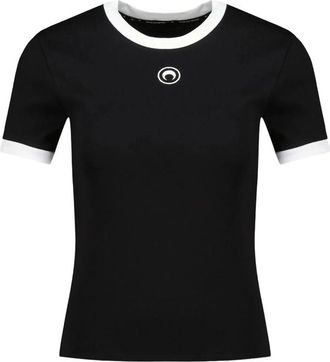 Marine Serre Moon-logo T-shirt