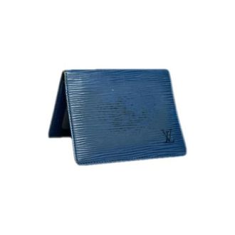 Louis Vuitton Portafoglio in pelle Pre-owned - - Pre-owned - Donna - Blu - ONE SIZE